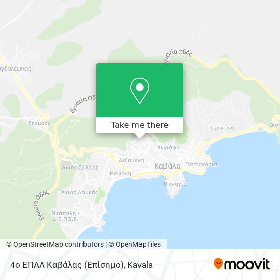 4ο ΕΠΑΛ Καβάλας (Επίσημο) map