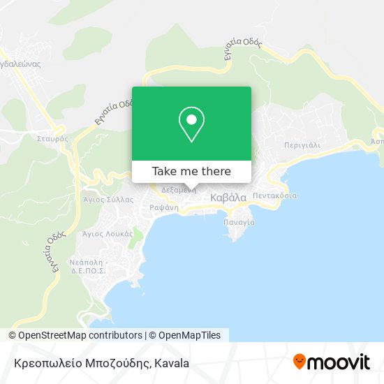 Κρεοπωλείο Μποζούδης map