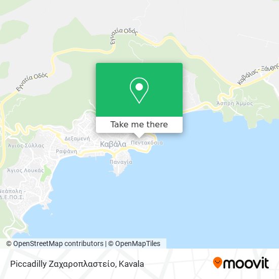 Piccadilly Ζαχαροπλαστείο map