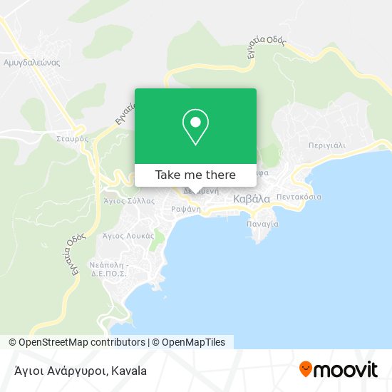 Άγιοι Ανάργυροι map