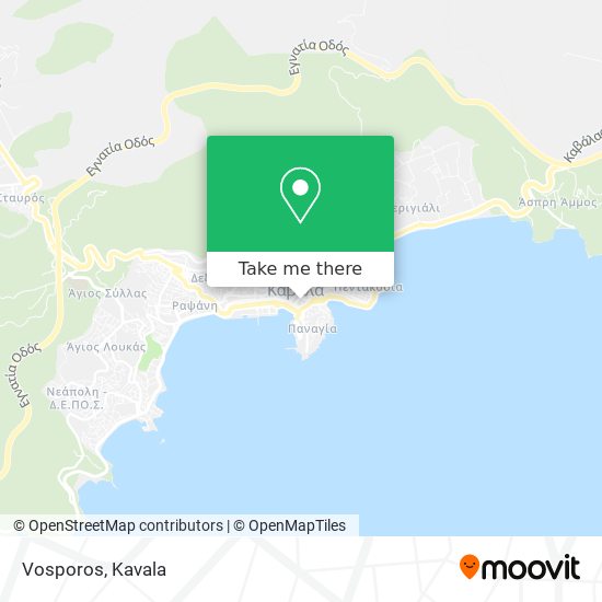 Vosporos map
