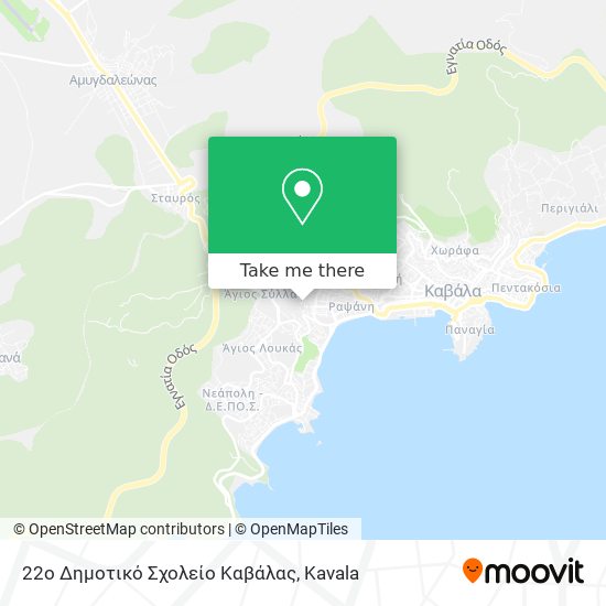 22ο Δημοτικό Σχολείο Καβάλας map