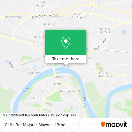 Caffe Bar Mojster map