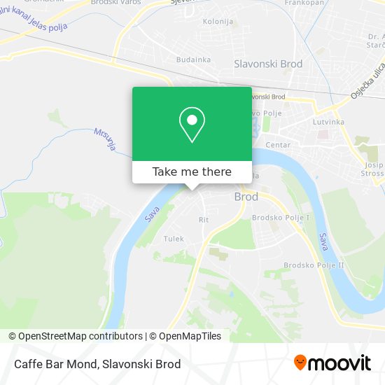 Caffe Bar Mond map
