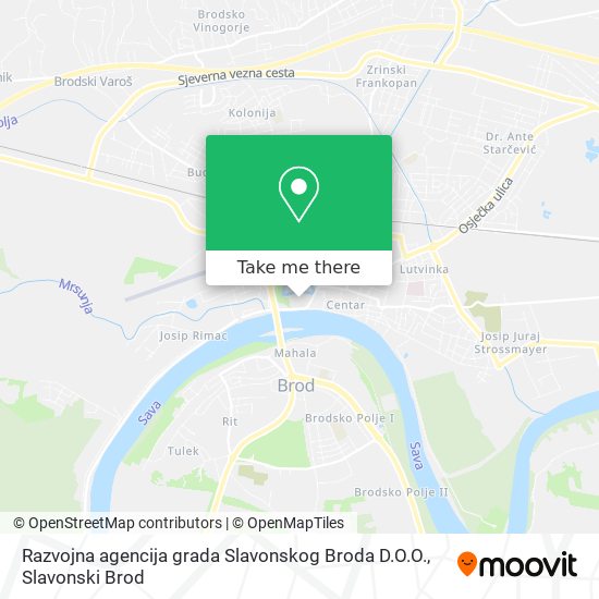 Razvojna agencija grada Slavonskog Broda D.O.O. map