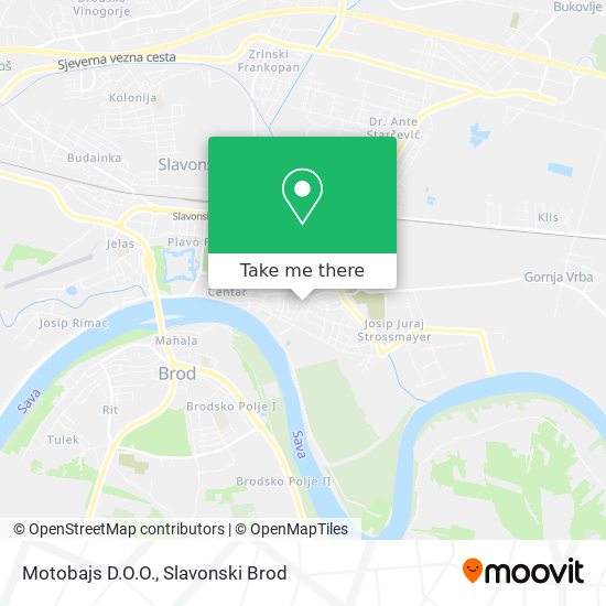 Motobajs D.O.O. map