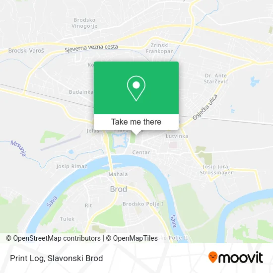 Print Log map