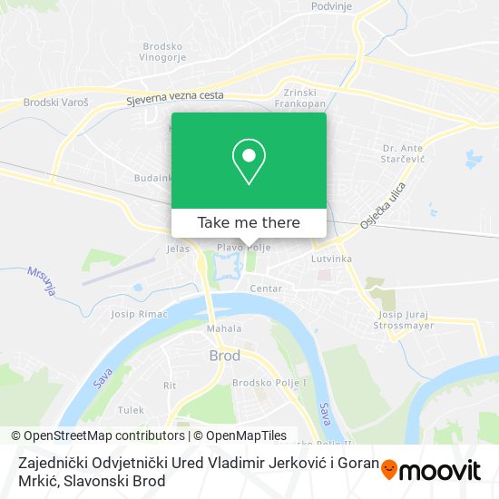 Zajednički Odvjetnički Ured Vladimir Jerković i Goran Mrkić map