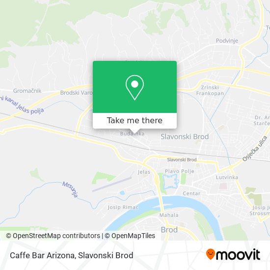 Caffe Bar Arizona map