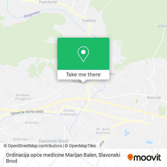 Ordinacija opće medicine Marijan Balen map