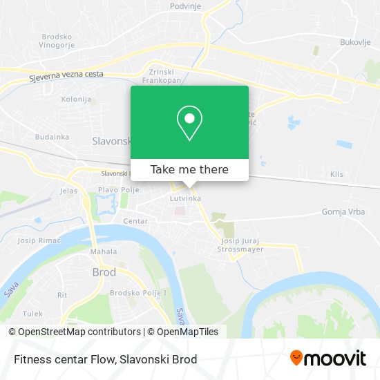 Fitness centar Flow map