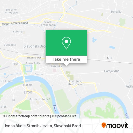 Ivona škola Stranih Jezika map