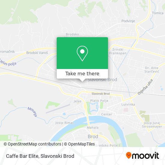 Caffe Bar Elite map