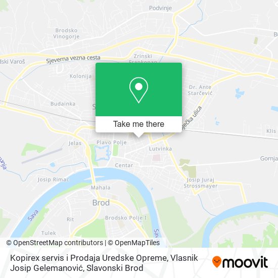 Kopirex servis i Prodaja Uredske Opreme, Vlasnik Josip Gelemanović map