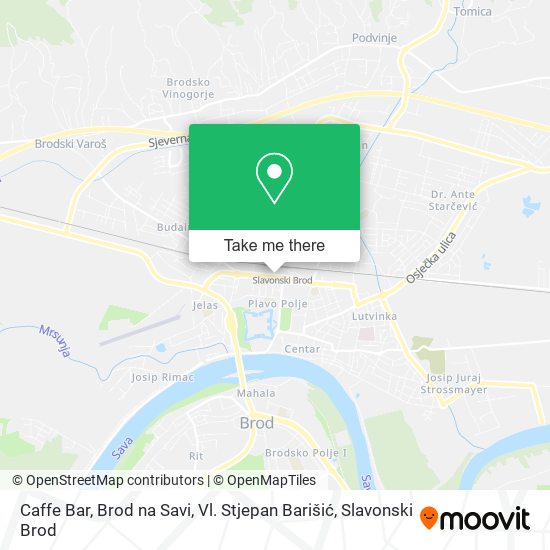 Caffe Bar, Brod na Savi, Vl. Stjepan Barišić map