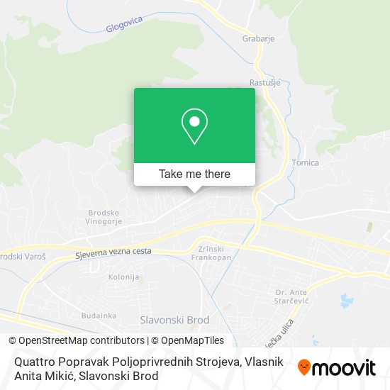 Quattro Popravak Poljoprivrednih Strojeva, Vlasnik Anita Mikić map