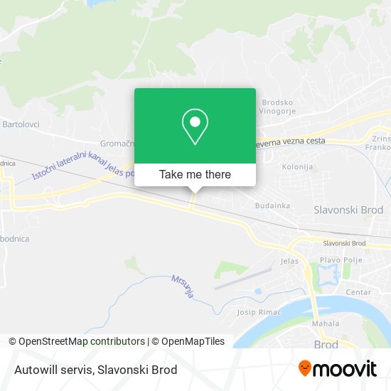 Autowill servis map