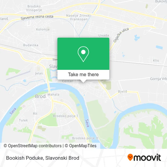 Bookish Poduke map