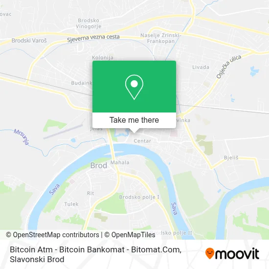 Bitcoin Atm - Bitcoin Bankomat - Bitomat.Com map
