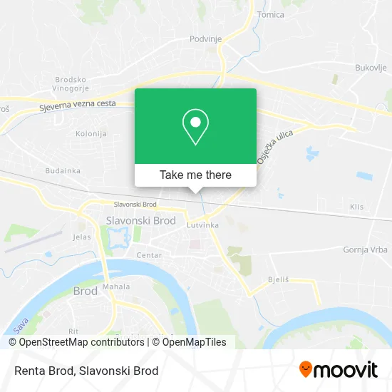 Renta Brod map