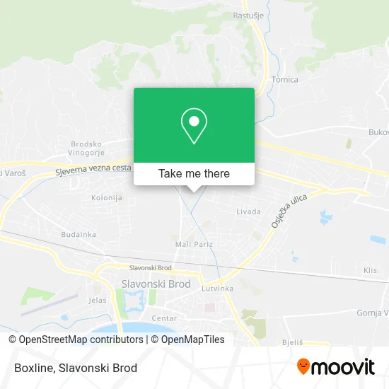 Boxline map
