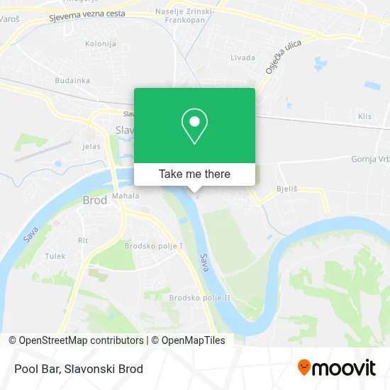 Pool Bar map