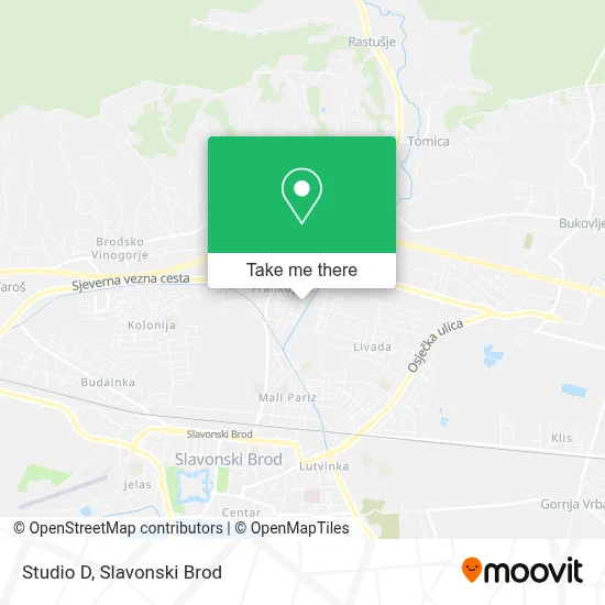 Studio D map