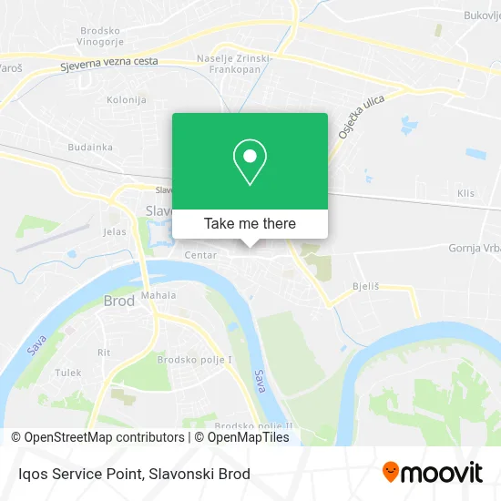 Iqos Service Point map