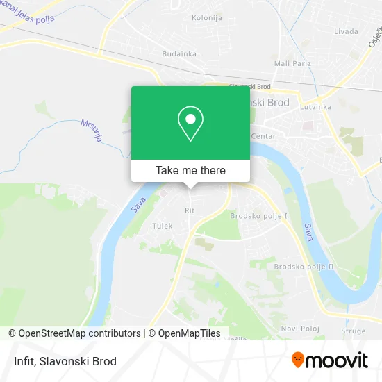 Infit map