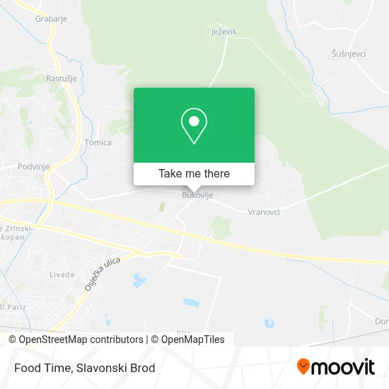 Food Time map