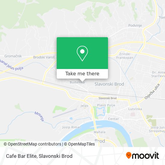 Cafe Bar Elite map