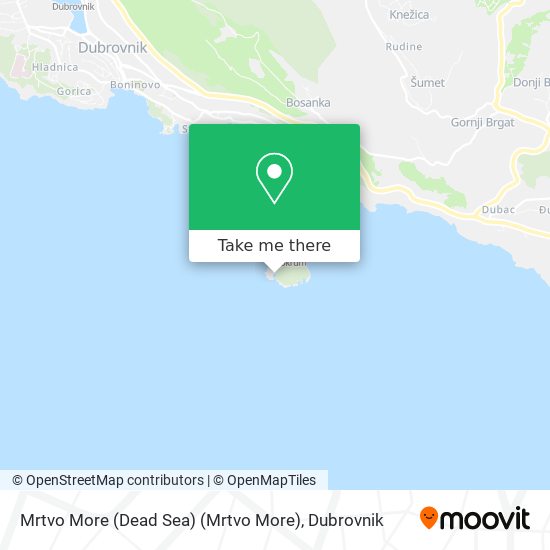Mrtvo More (Dead Sea) (Mrtvo More) map