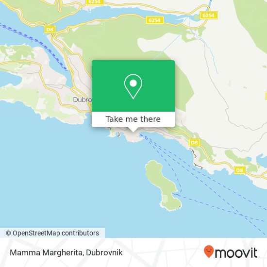 Mamma Margherita map