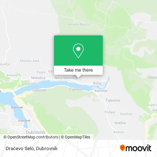 Dračevo Selo map