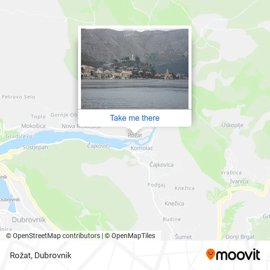 Rožat map
