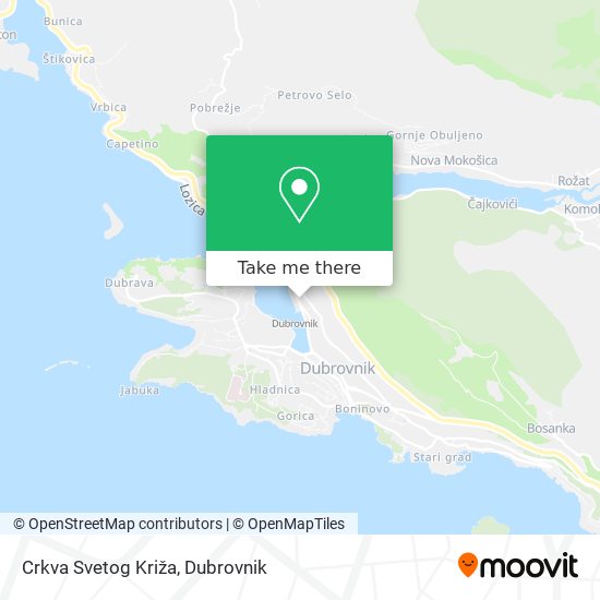 Crkva Svetog Križa map