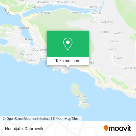 Nuncijata map