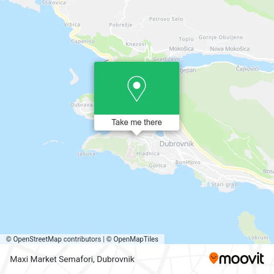 Maxi Market Semafori map
