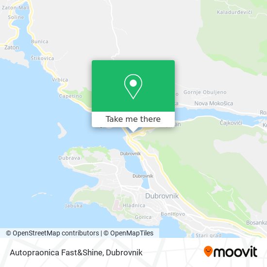 Autopraonica Fast&Shine map
