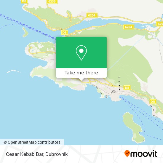 Cesar Kebab Bar map