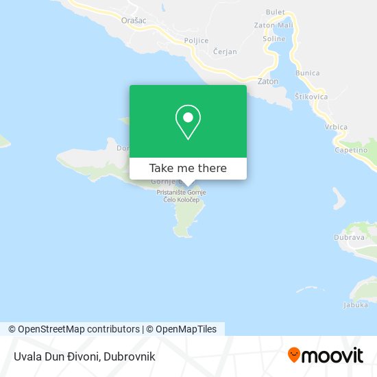 Uvala Dun Đivoni map