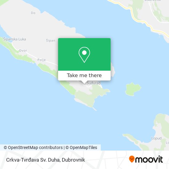 Crkva-Tvrđava Sv. Duha map