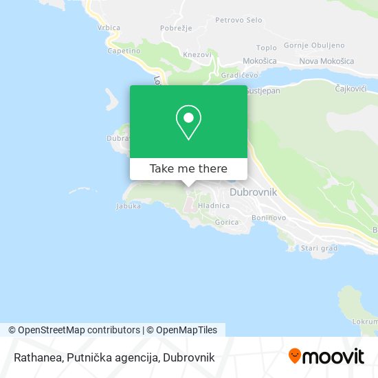 Rathanea, Putnička agencija map