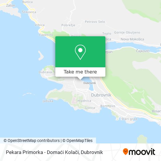 Pekara Primorka - Domaći Kolači map