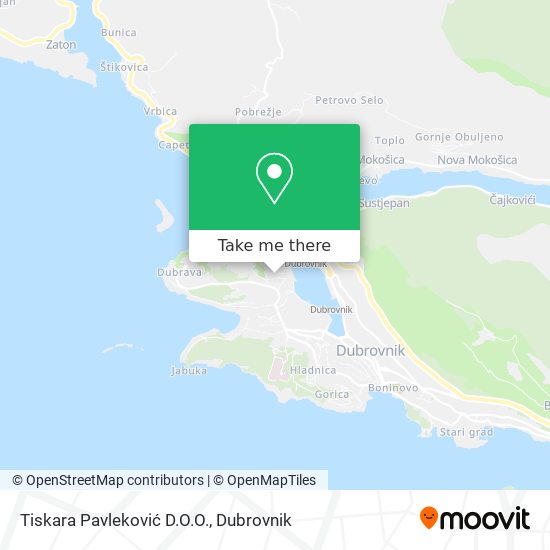 Tiskara Pavleković D.O.O. map