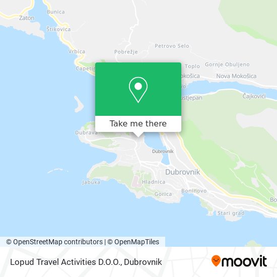Lopud Travel Activities D.O.O. map