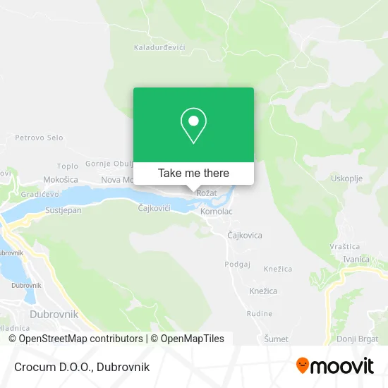 Crocum D.O.O. map