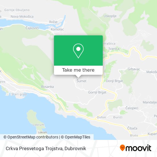 Crkva Presvetoga Trojstva map