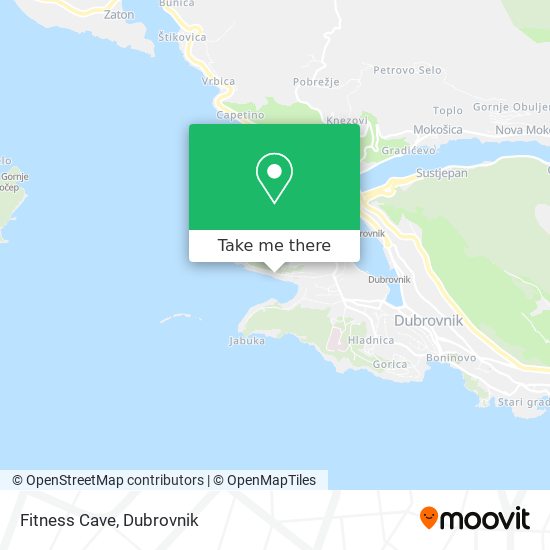 Fitness Cave map