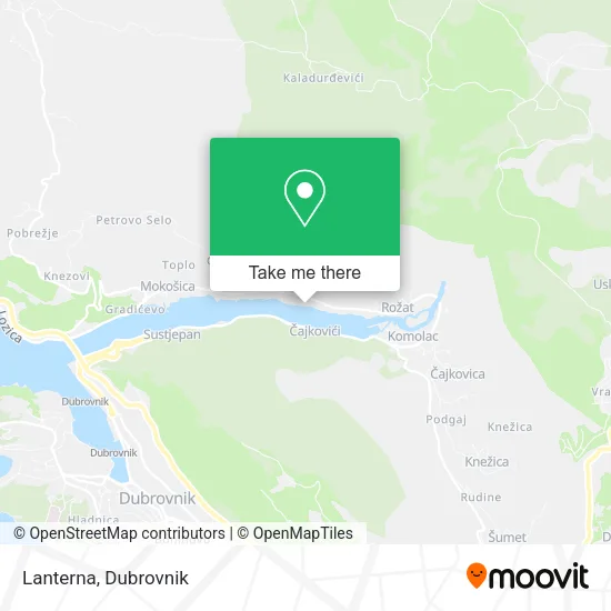 Lanterna map